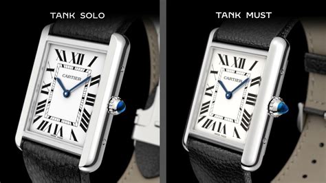 cartier tank solo vs francaise.